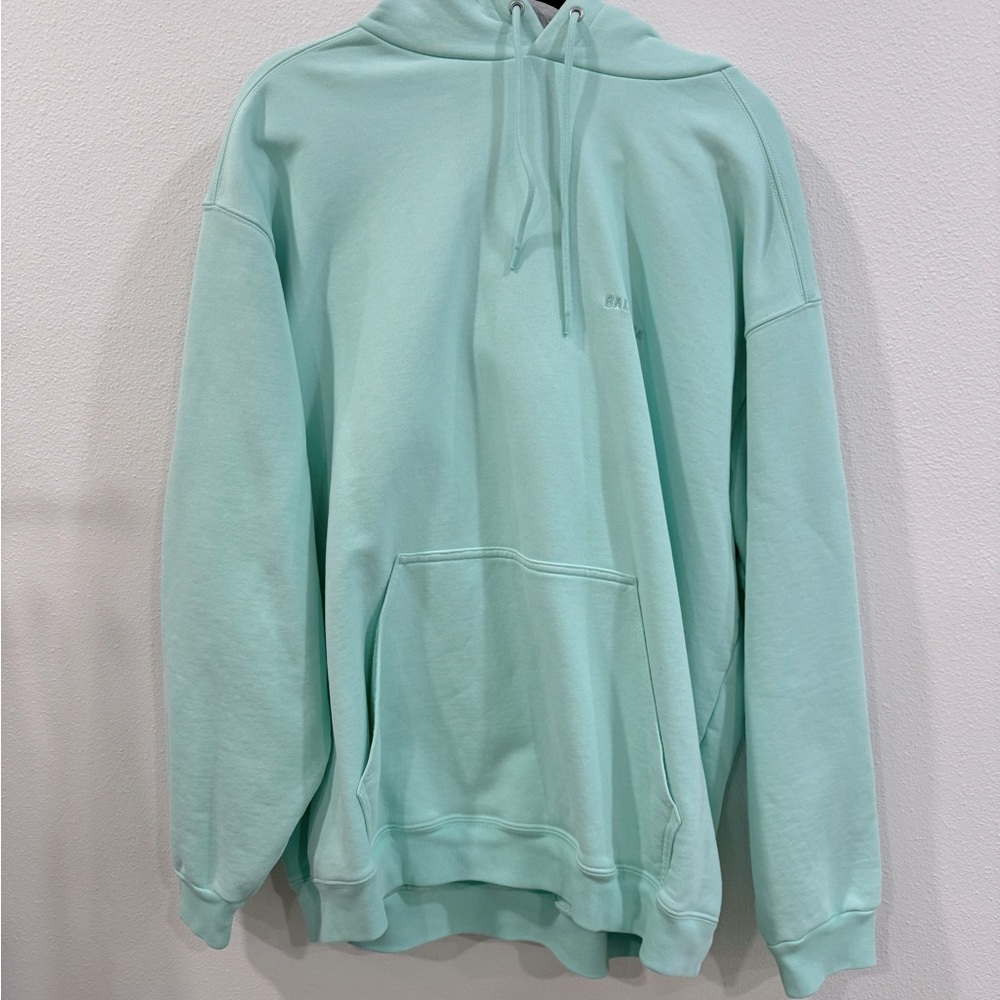 Teal Balenciaga Hoodie - Brand New and never worn with Tags